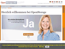 Tablet Screenshot of openstorage.de